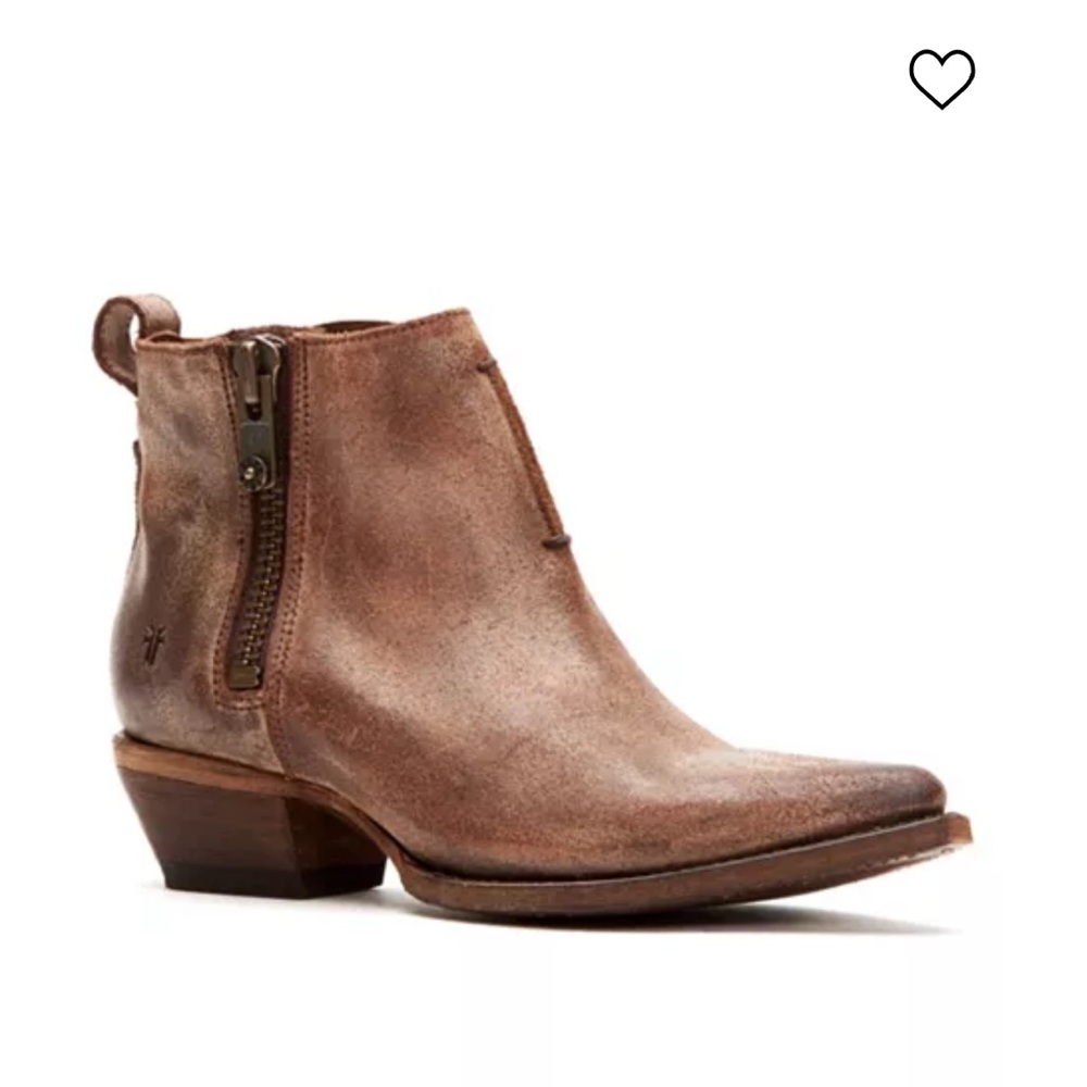 Frye Sacha Moto Shortie Boots Women’s 9